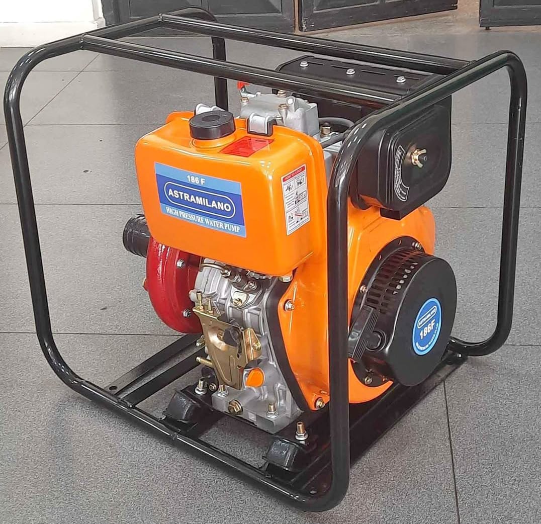 16HP ASTRAMILANO HIGH-PRESSURE WATER PUMP – DIESEL